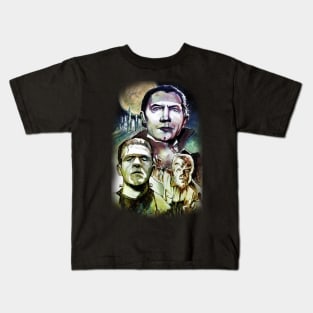 Classic Horror Kids T-Shirt